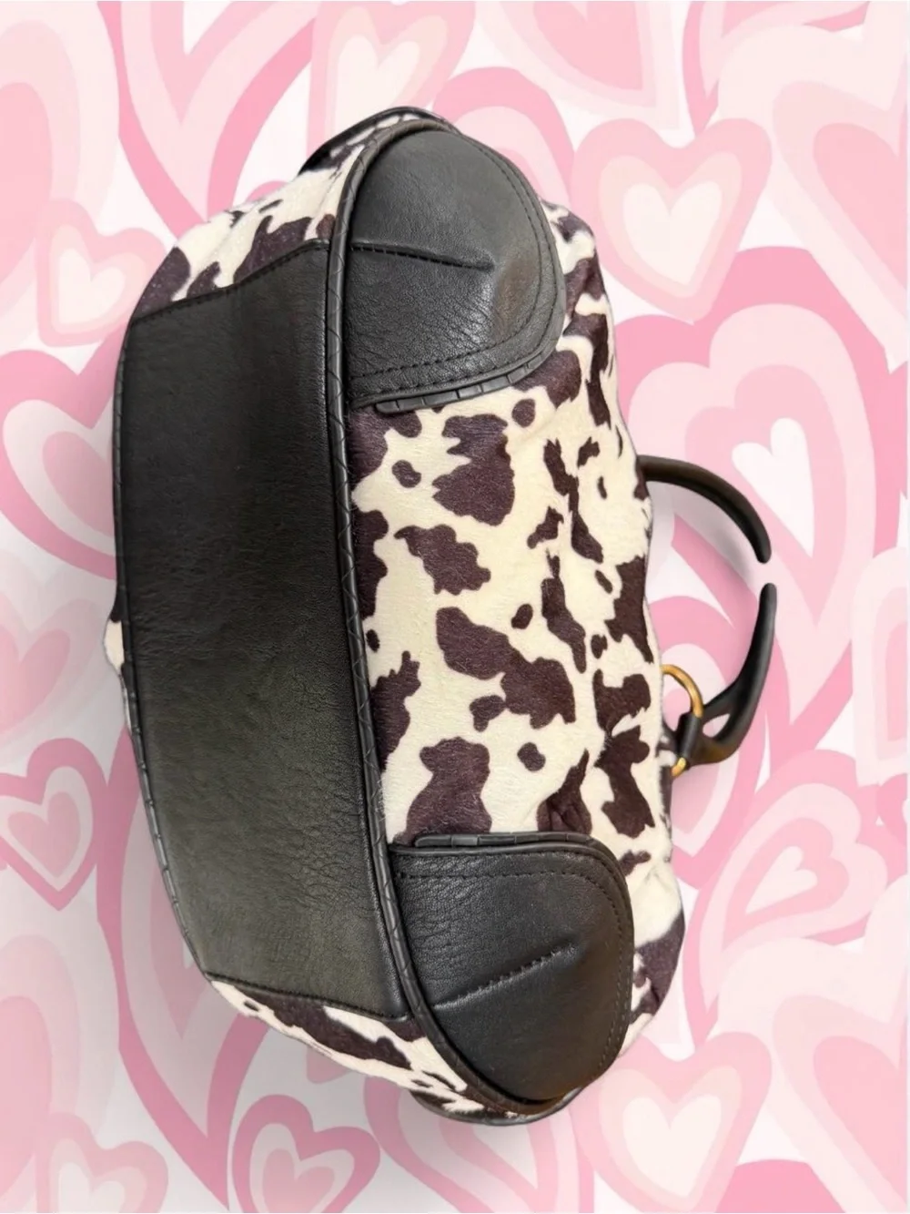 Juicy Couture Cow Print Satchel Bag